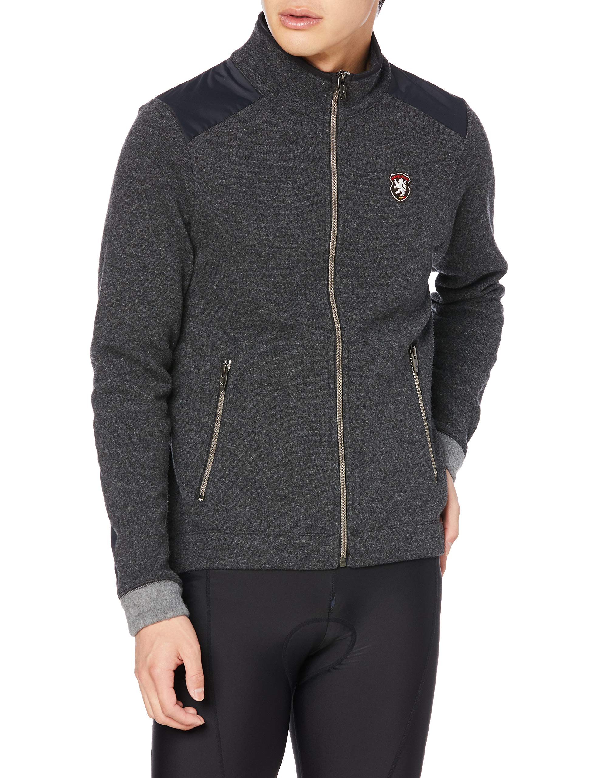 

Kapelmuur Pontetorto Knit Cycling Size for Jacket, Charcoal, XS, Fall/Winter (5°C-15°C)