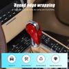 TOYCIDFG Car Gear Shift Knob Cover Trim Compatible with Porsche Macan 2014-2021 Panamera Cayman Boxster 718 911 Auto Interior Accessories Decals (Red