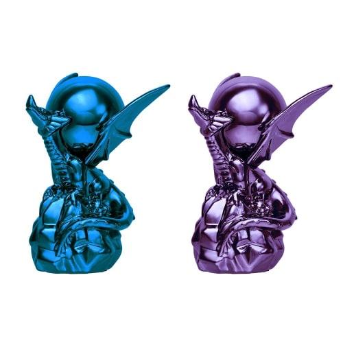 

Dragon Quest Metallic Items Gallery Blue Orb & Purple Orb