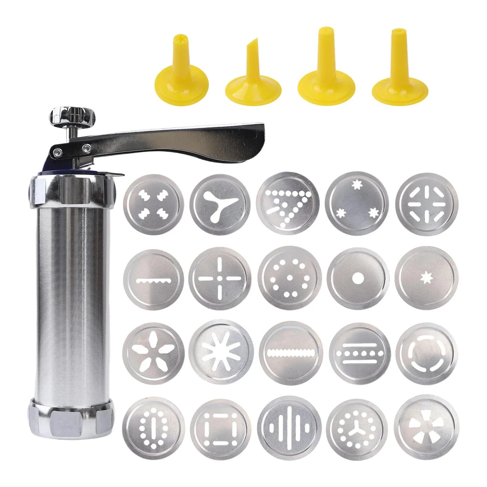 

Home Baking Tool Biscuit Extruder Aluminum Alloy Construction Long-lasting Kitchen Tool For Baking For Cookies China Mainland