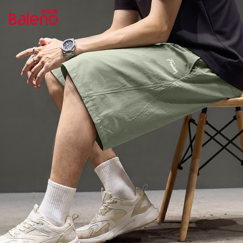 Baleno Men s Loose Perforated Breathable Casual Shorts XL