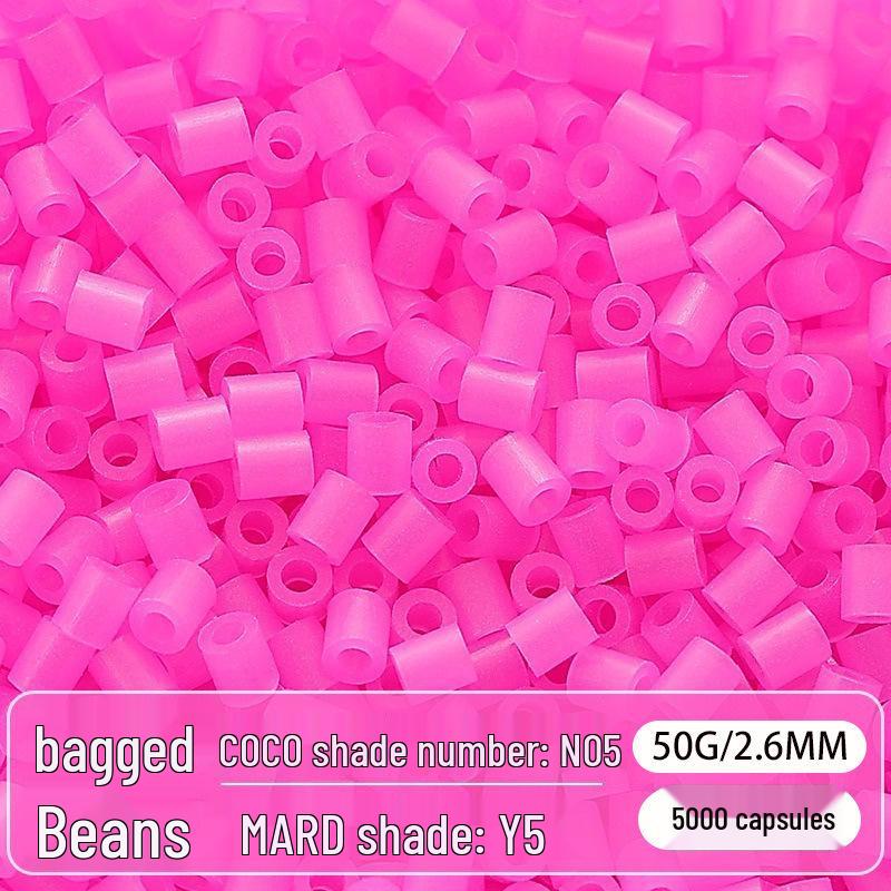 Mard Family Perler Beads P Series Pearlescent Colors 2.6mm Refill Pack - 50g Fused Beads