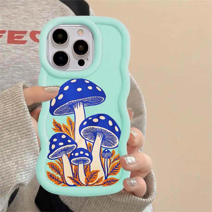 Soft Phone Cover Case for iPhone 16 Pro Max 13 12 XR 11 14 8 15 Plus 17 Air Simple Floral