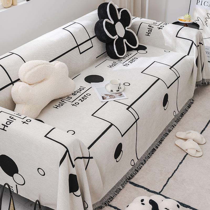 Chenille Sofa Towel Cover Cloth Sofa Cushion Four Seasons Universal High Sense Full Covered Universal Dust Cover Blanket