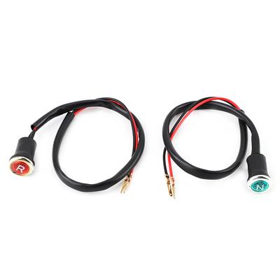 Motorcycle Red Green Indicator Light Reverse and Neutral Gear Shifter Indicator Light