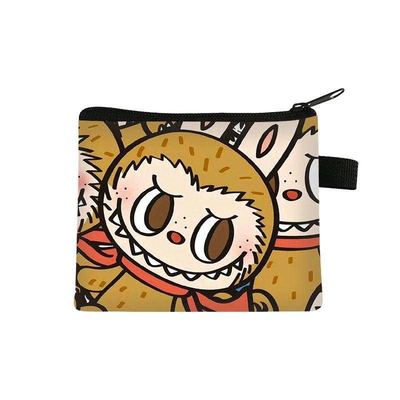 New Labubu Children's Coin Purse Student Cartoon Bag Trendy Mini Storage Bag