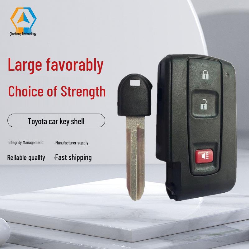 3-Button Smart Shell for Toyota Prius with Small Key