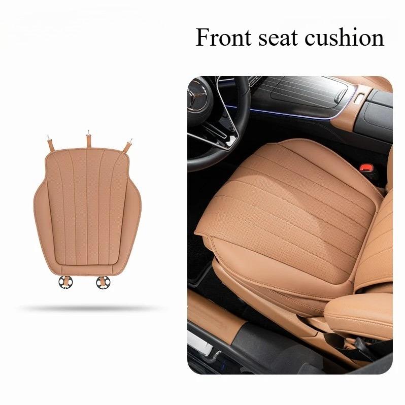 2025 Universal Car Seat Cushion Premium Breathable Perforated Design Four Seasons Cool Comfortable Chair Cover for Car Seats