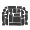 For 2022-2025 Models of Maverick Maverick Door Slot Mat Modified Water Cup Slot Dust Mat Storage Mat