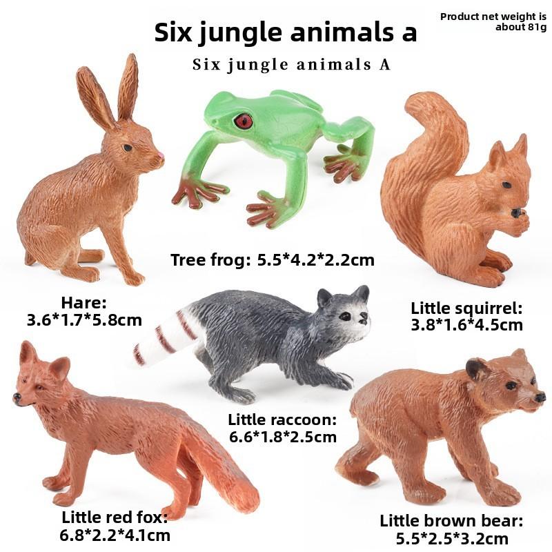 Mini Dinosaur Model Set Plastic For Kids Educational Collection