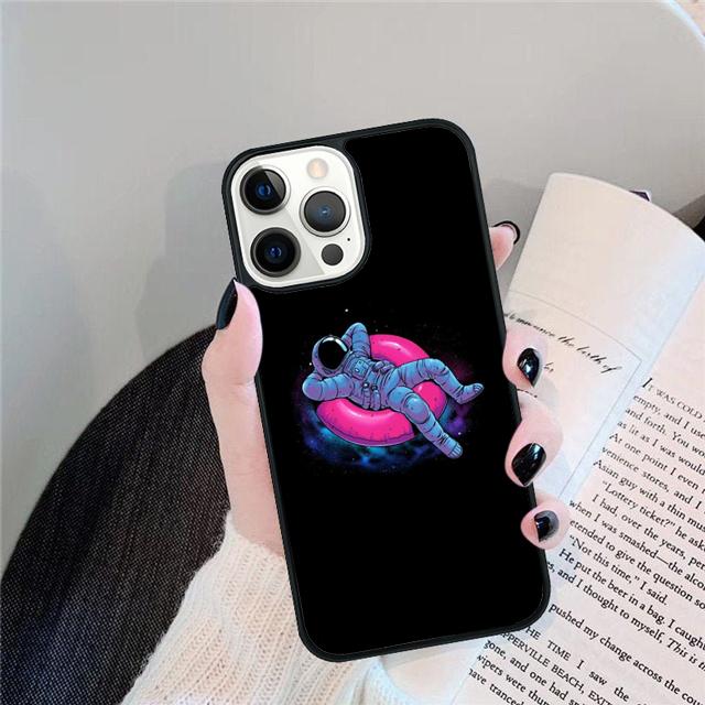 Outer Space Phone Case Cover For iPhone 17 Air 15 16 14 13 12 Pro Max 11 Pro Max Plus Coque Shell