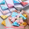 20Pcs Multicolor Geometric Desk Clips Creative Triangle Binder Clips for Books/Paper/Office Organizing Durable Shelf Stationery