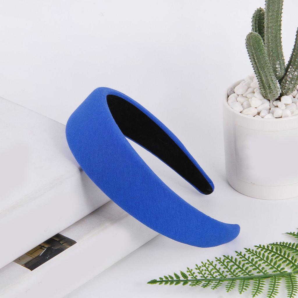 Fashion High Skull Sponge Headband for Women and Girl Wide Hair Band with Soft Milk Silk Designs Comfortable to Wear