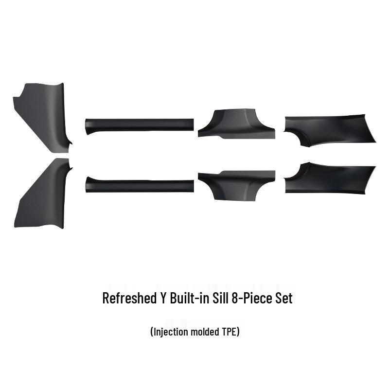 Vollabdeckung Boden- und Kofferraummatten für Tesla Model Y 2025