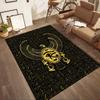 Egyptian Hieroglyphic Design Floor Mats for Living Room, Bedroom and Room Decoration Are Suitable for Gifts.
