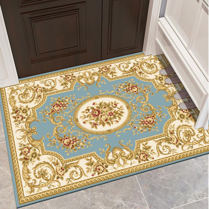 Entrance Door Mat Living Room Carpet Bedroom Bedside Carpet Retro Ethnic Style Hotel Homestay Carpet