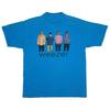 Hot Weezers Alternative Rock Band  Simple and Elegant American Vintage Shortsleeved Tshirt with English Letters