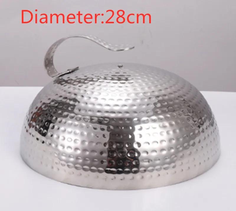 

Японский теппаньяки Стейк из говядины Медная крышка-колпак Кованая крышка Латунный колпачок Крышка из нержавеющей стали Круглая крышка Кухонные инструменты для приготовления выпечки