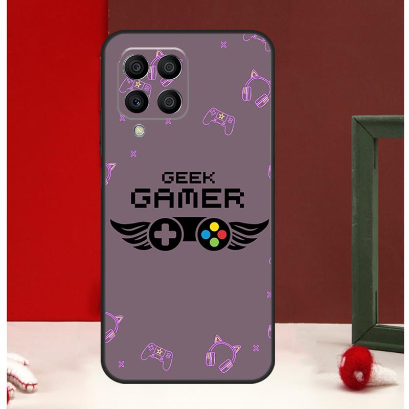 Eat Sleep Game Colorful Case For Samsung Galaxy M13 M53 M56 M52 M32 M16 M11 M21 M31 M35 M12 M14 M15 M36 M55 M34 M54