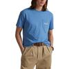 Polo Ralph Lauren Slim Fit Logo Print Short Sleeve T-Shirt Men tops Blue 710P00084-001