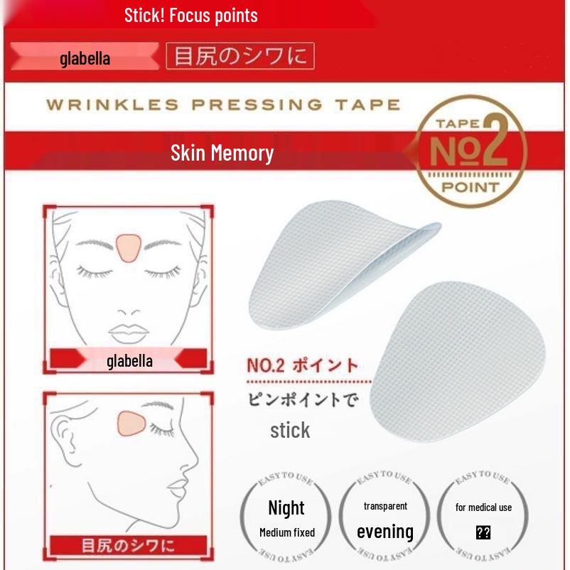 Anti-Wrinkle Patch: Lift & Firm Forehead, Nasolabial Folds, Crow's Feet
