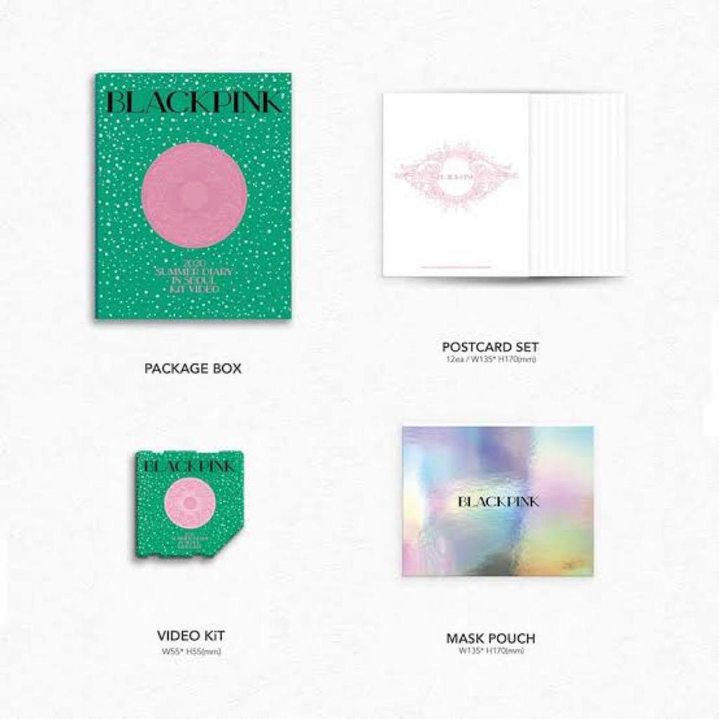 [USED] 2020 BLACKPINK'S SUMMER DIARY IN SEOUL