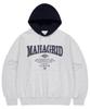 Maha Grid Basic Color Block Hoodie Light Gray(Mg2Efmm421A)