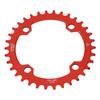 Bike Round Chainring Aluminum Alloy Narrow Wide Tooth Single Chainwheel for Mountain Bikes