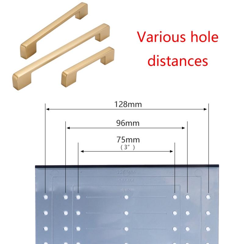 Wood Drilling Dowelling Guide Cabinet Hardware for Handle Knob Pull Installation