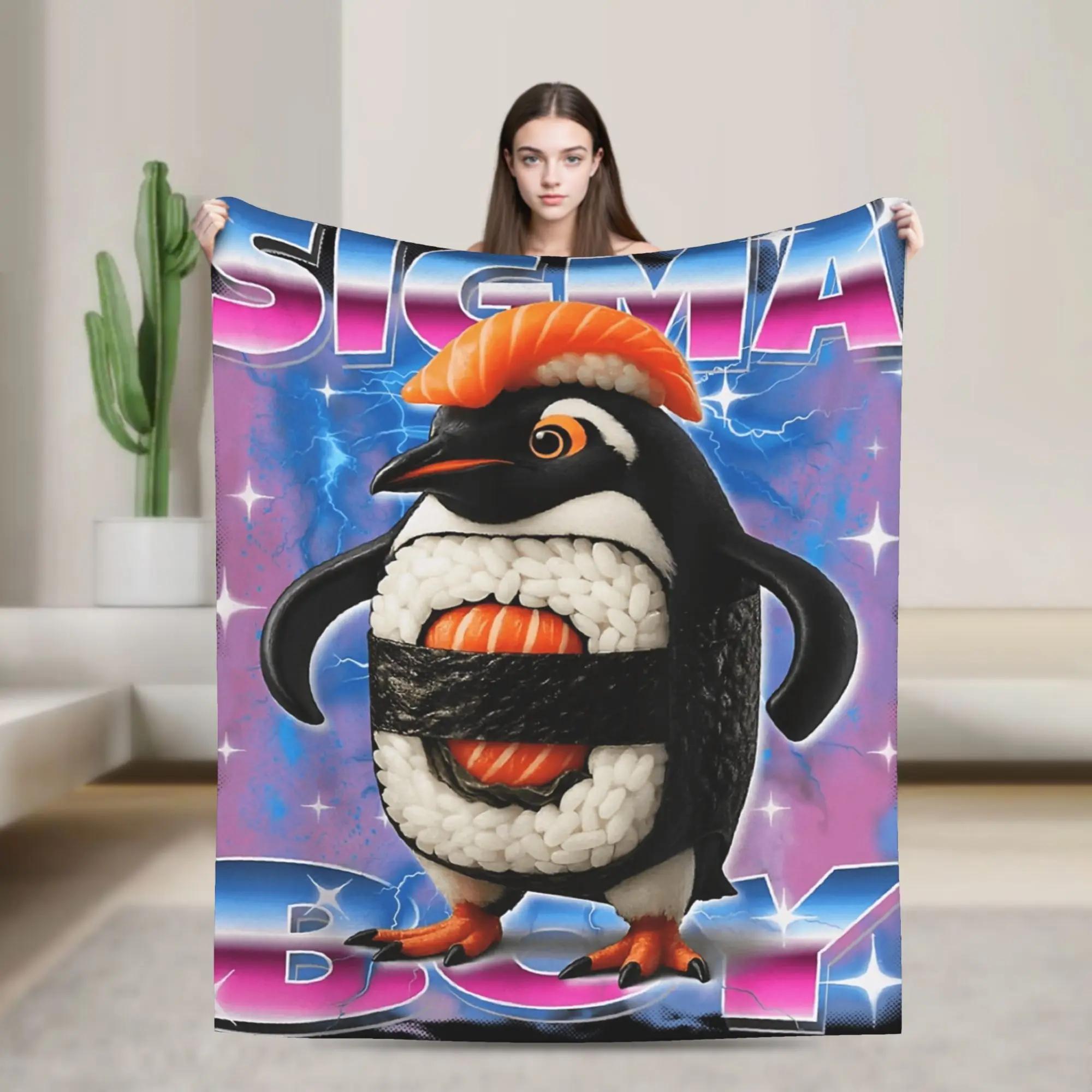 

Sigma Boy Italian Brain Meme Super Warm Plush Throw Blanket for Adults Funny Home Decor Flannel Sofa Bedspread Cover 40x50inch 101x127cm