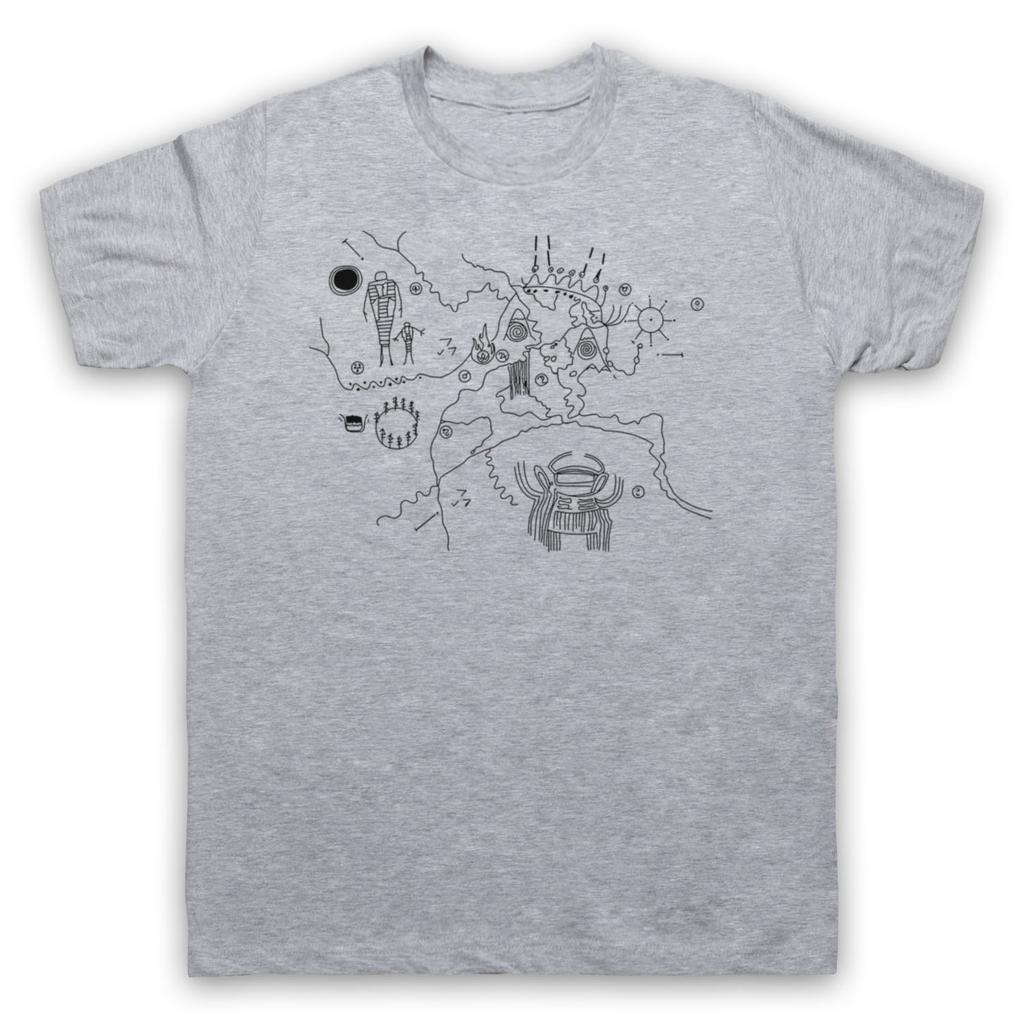 2025 T-Shirts Verkaufen sich gut im Sommer TWIN PEAKS EULENHÖHLE KARTE PIKTOGRAMM KALENDER Amerikanische TV-Serie Sex T-Shirt