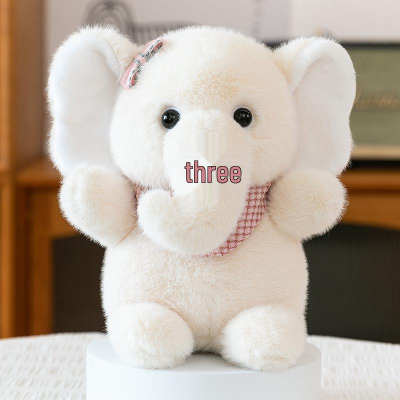 Cartoon Penguin Plush Toy & Cute Little Elephant Fox Doll - Birthday Gift Series 23cm (0.22kg)