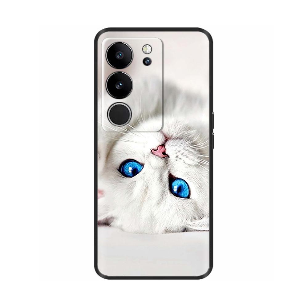 6,78' Für Vivo V29 5G Hülle V 29 Silikon TPU Weicher Stoßfänger Handyhülle für VIVO V29 V2250 VivoV29 Hüllen Schutzhülle Tasche Coque