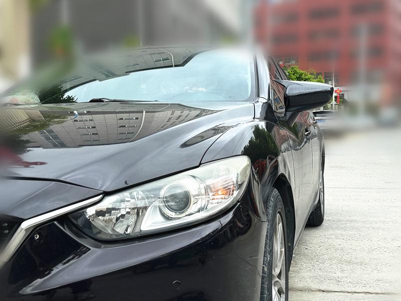 Mazda Atenza 14-17 Carbon Fiber Devil Ear Side Mirror Cover Modification