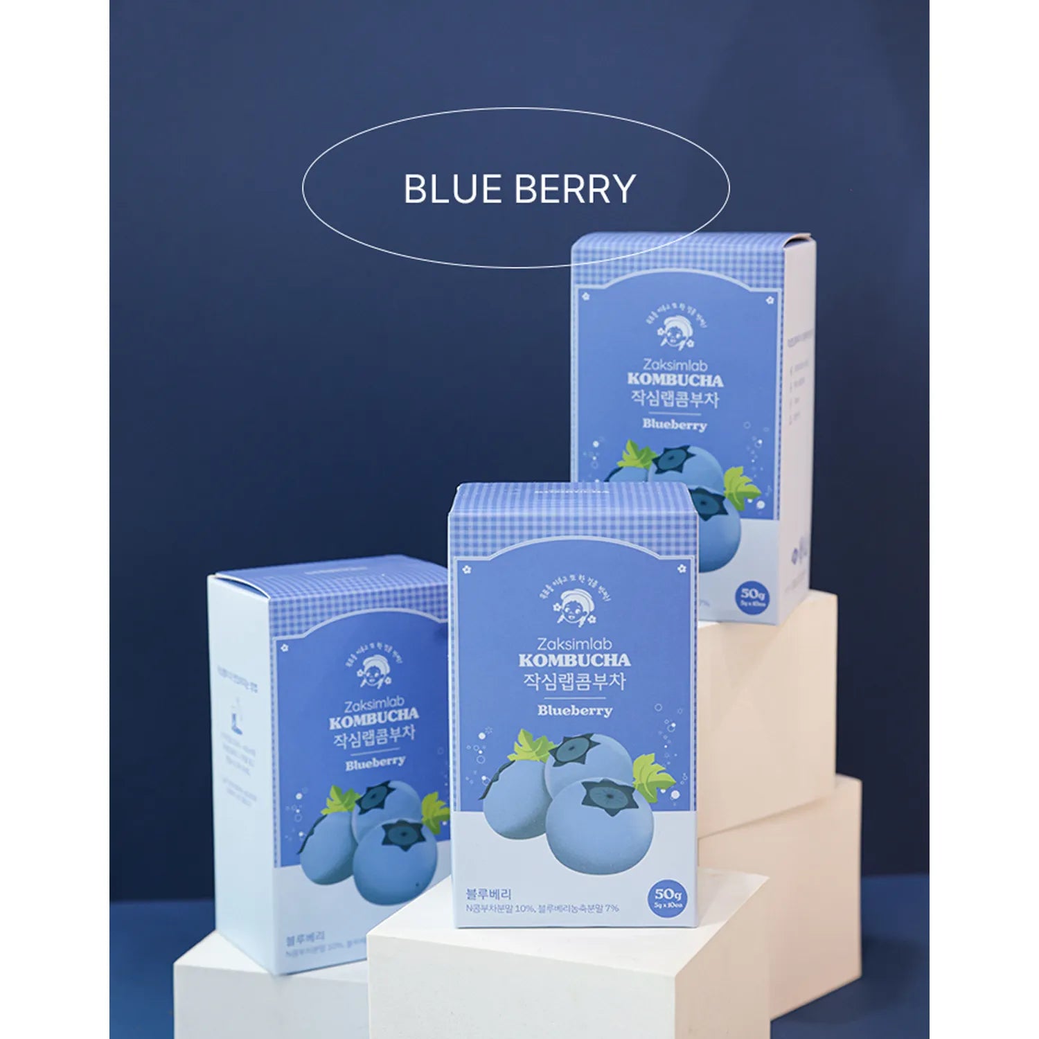 Zaksimlab Kombucha Blueberry 10T 1pack
