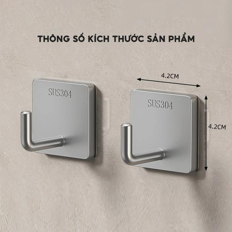 Stainless Steel Self Adhesive Wall Hooks 5/10Pcs Heavy Duty Waterproof Anti Corrosion for Balcony Hanging Potted Plants Small Sundries