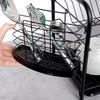 Drainer for Dishes and Cutlery, Two-level, Two-tier, Standing, Hanging