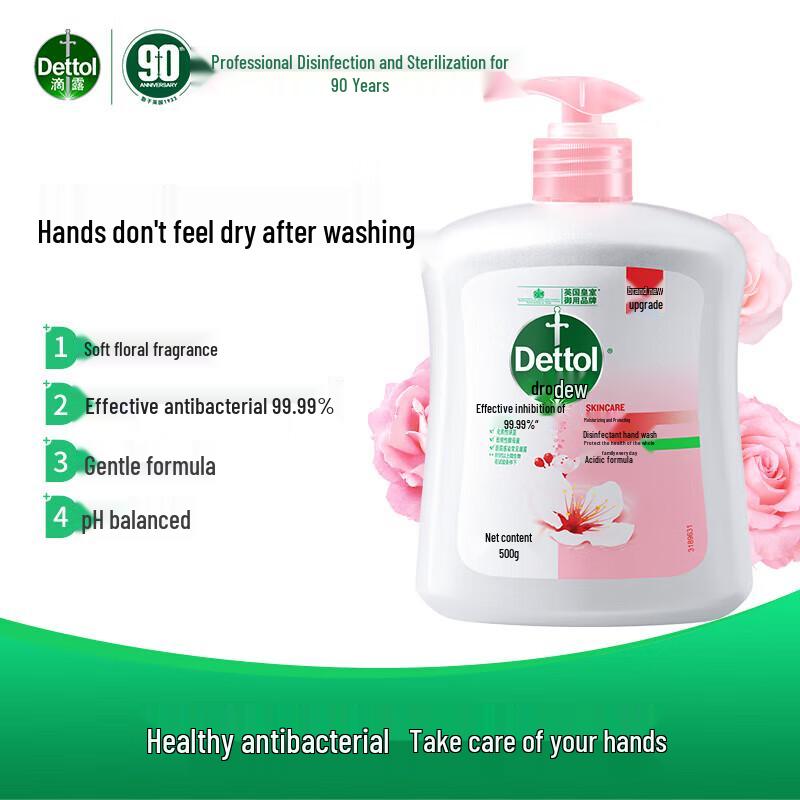 

Dettol Healthy Antibacterial Hand Soap (3-Pack) 3 x 500g
