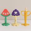 [BABY & I] Silicone Fruit Teether Set (with Storage Case) – 7 Designs