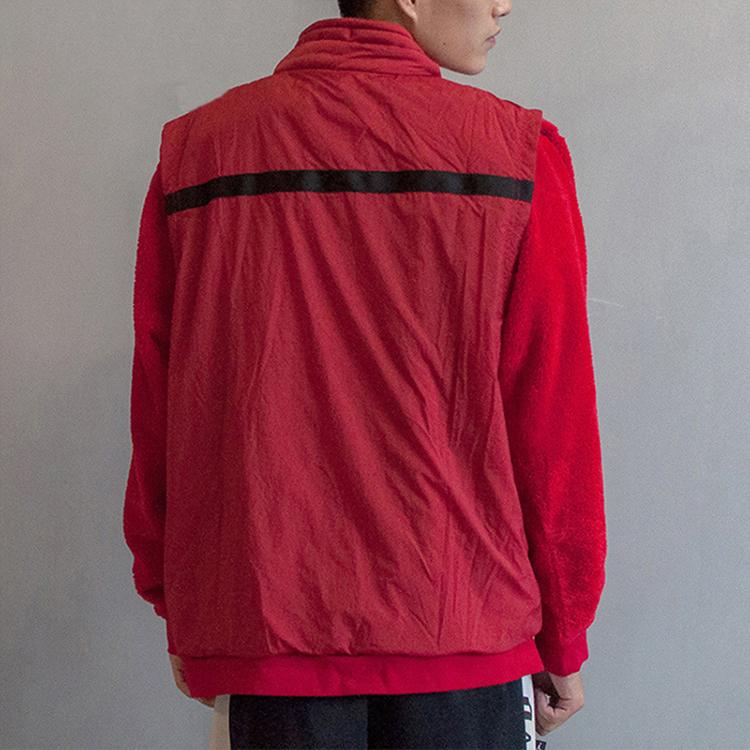 Jordan Fleece Pullover Sports Jacket Men Outerwear Red AH6256-687