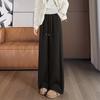 Women's High-Waist Drawstring Wide-Leg Casual Pants