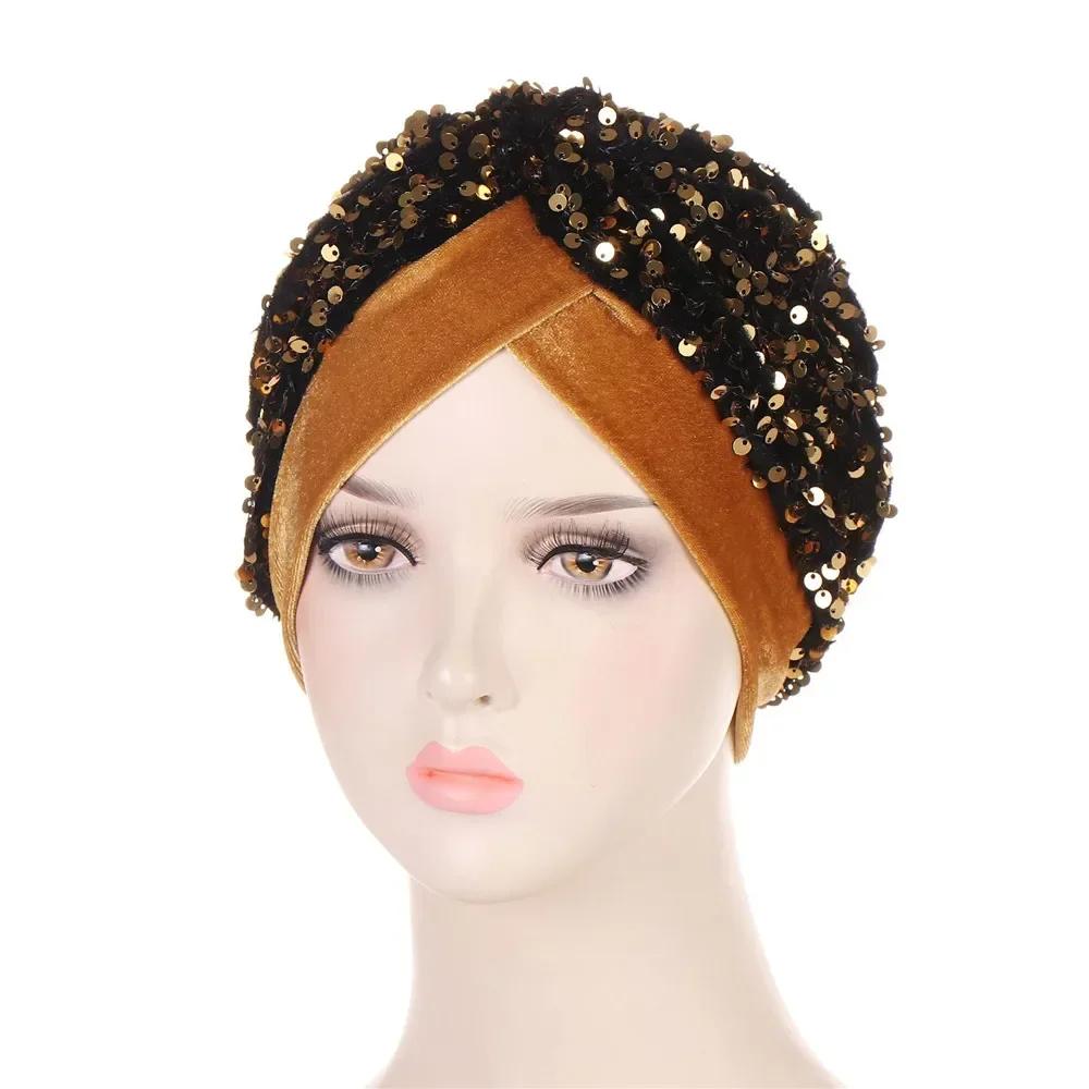 Bowknot Turban Indian Women Muslim Hijab Stretch Chemo Cap Cancer Hat Hair Loss Cover Head Scarf Wrap Beanies Bonnet Headwear
