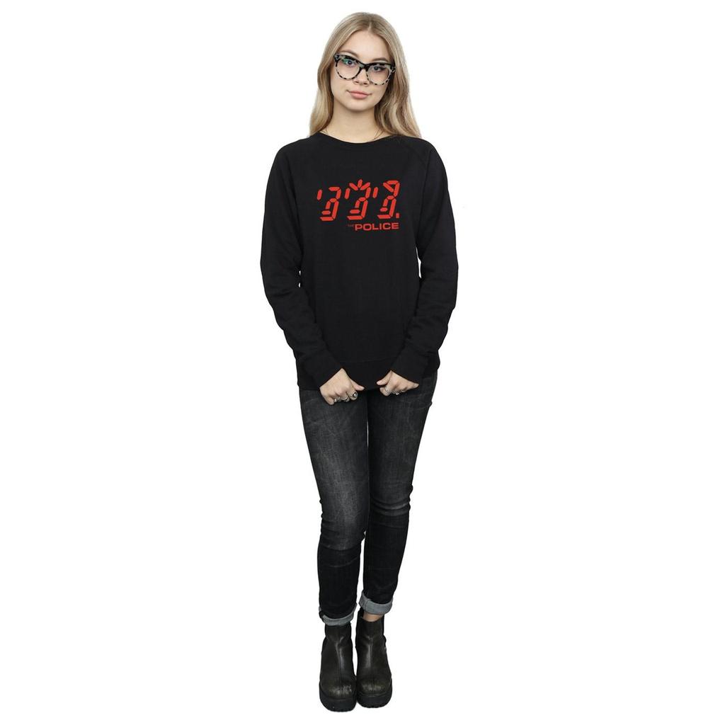 The Police Womens/Ladies Ghost Icon Sweatshirt