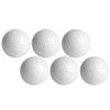 6PCS Synthetic Rubber LED Luminous Golf Ball Bright Attractive for Daytime Night Training Luminous Color Blue
