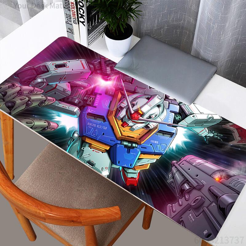 Mouse Pads Gundam Large Mouse Pad Pc Speed For esports Players x Laptop Computer Keyboard Desk Mat Xxl Mousepad