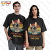 Best Sphynx Cat Dad Ever Sphynx Cat Hairless Vintage Own Design T-Shirt KIDN