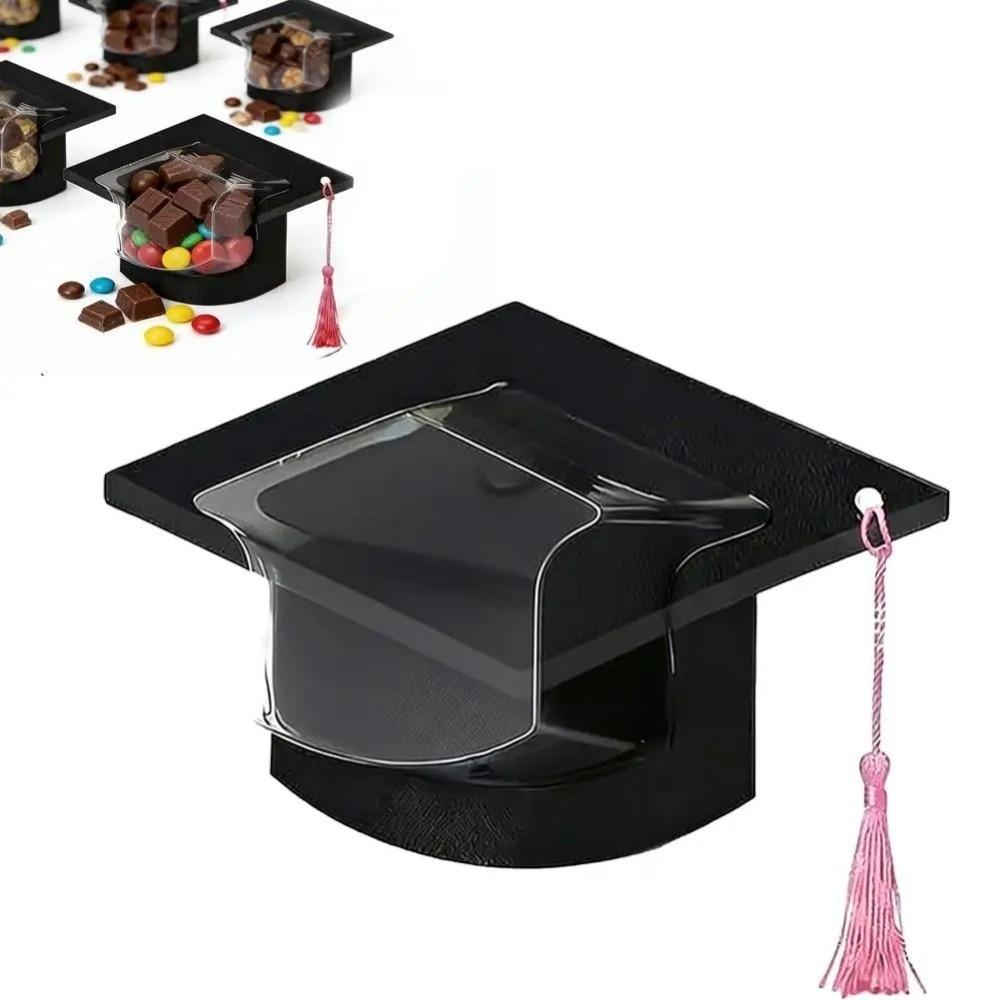 5/10Pcs Creative Graduation Candy Dome DIY Chocolate Container  Students Teachers Gift