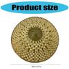 Asian Bamboo Weave Hat Provides Superior Comfort and Protection Ideal for Outdoor Tasks and Themed Celebrations