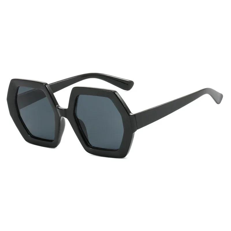 Trendy Oversized Sunglasses for Women Men Luxury Designer Big Frame Shades Vintage Punk Sexy Sun Glasses