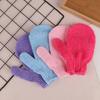 1 Paar Haushalts-Badehandschuhe Duschtuch Peeling Körperwäsche Schaumnetz Seifensäckchen Haushaltswaren Elastisches Abwischen Rücken Baden Reinigung